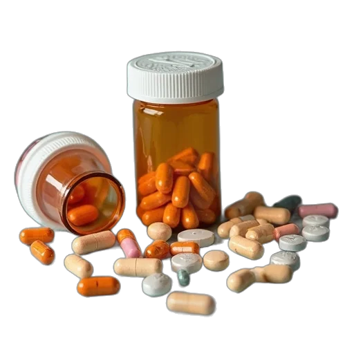 food, medications, adults, who transparent PNG cut-out