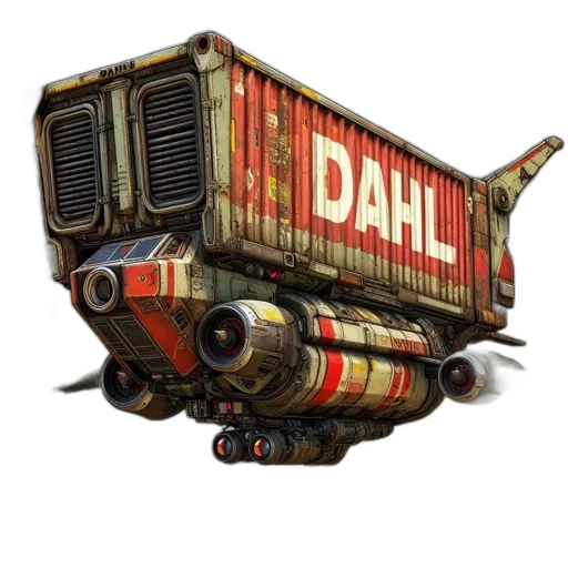 weapon, robot, car, staff transparent PNG cut-out