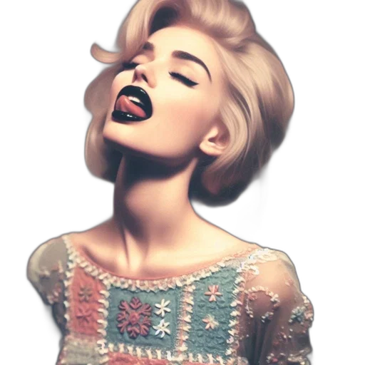 face, photorealistic, 3d render, cartoon transparent PNG cut-out