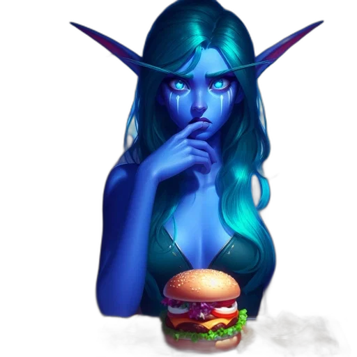 food, fantasy art, concept art, pixel art transparent PNG cut-out