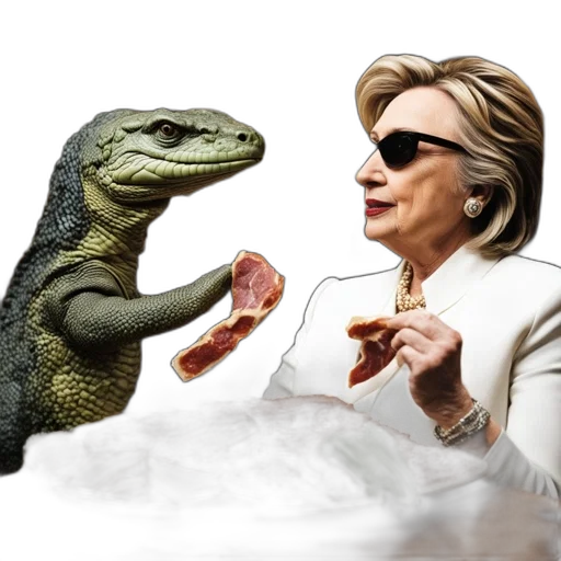 dragon, creature, food, animal transparent PNG cut-out