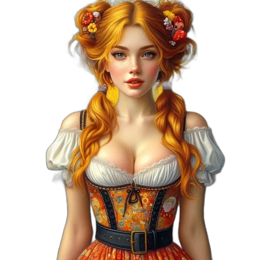 dress, crown, jewelry, face transparent PNG cut-out