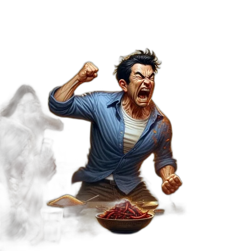 food, concept art, fantasy art, comic book art transparent PNG cut-out