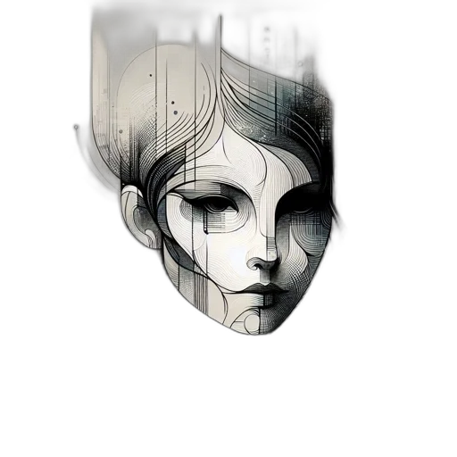 mask, face, crown, robot transparent PNG cut-out