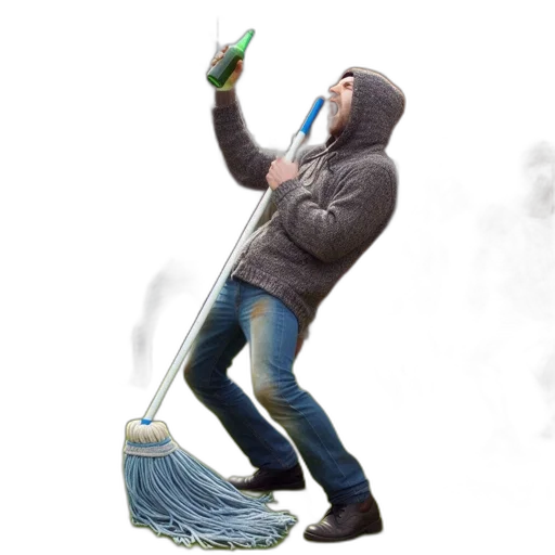 bottle, jacket, weapon, umbrella transparent PNG cut-out