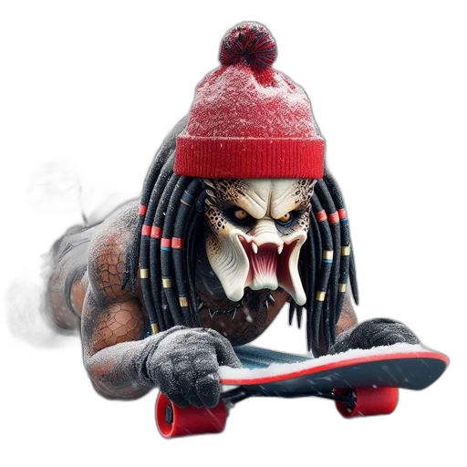 hat, creature, mask, concept art transparent PNG cut-out