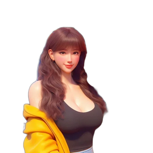 dress, jacket, robot, face transparent PNG cut-out