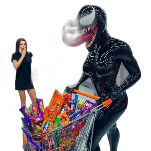 creature, robot, food, mask transparent PNG cut-out