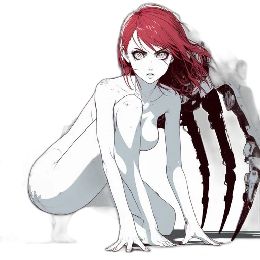 robot, weapon, creature, dress transparent PNG cut-out