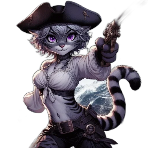 staff, weapon, animal, hat transparent PNG cut-out