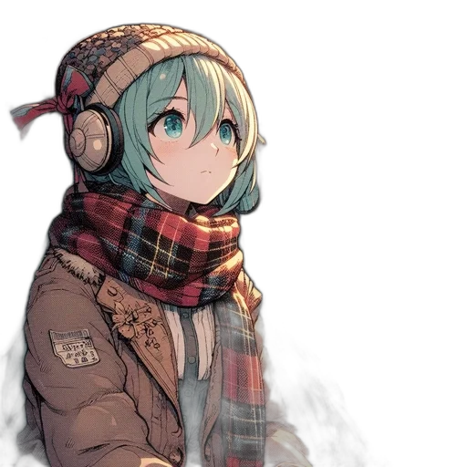 jacket, hat, face, robot transparent PNG cut-out