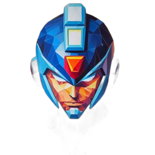 robot, face, mask, concept art transparent PNG cut-out