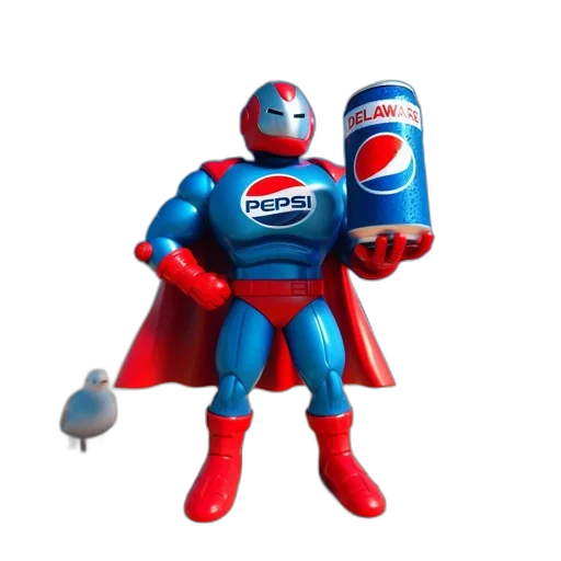 robot, bottle, food, 3d render transparent PNG cut-out