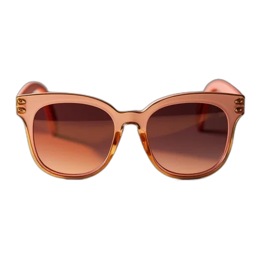 two, tone, sunglasses, one transparent PNG cut-out