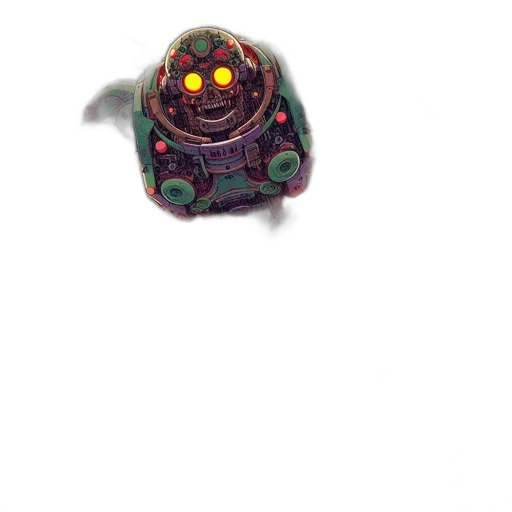 robot, creature, jewelry, weapon transparent PNG cut-out