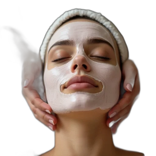 mask, face, photorealistic, woman transparent PNG cut-out