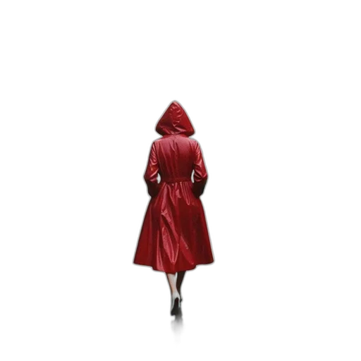 dress, jacket, umbrella, hat transparent PNG cut-out