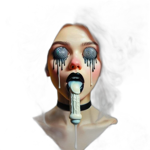 mask, face, staff, creature transparent PNG cut-out