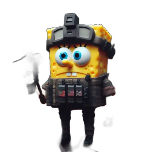 robot, weapon, staff, creature transparent PNG cut-out