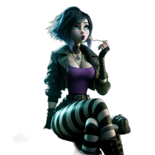 staff, concept art, fantasy art, cyberpunk transparent PNG cut-out