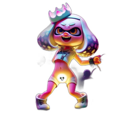 crown, weapon, mask, creature transparent PNG cut-out