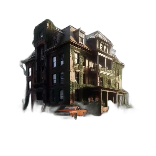 building, furniture, concept art, 3d render transparent PNG cut-out