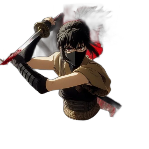 sword, weapon, staff, mask transparent PNG cut-out