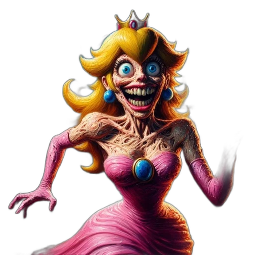 dress, creature, mask, crown transparent PNG cut-out