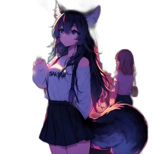 staff, dress, animal, creature transparent PNG cut-out