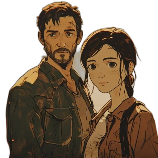 jacket, concept art, comic book art, watercolor transparent PNG cut-out