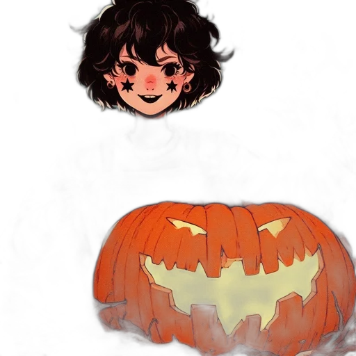 mask, concept art, watercolor, anime transparent PNG cut-out