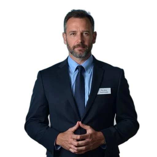 staff, jacket, face, umbrella transparent PNG cut-out