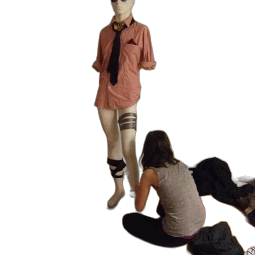 staff, dress, creature, jacket transparent PNG cut-out