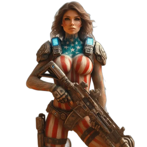 weapon, concept art, comic book art, fantasy art transparent PNG cut-out