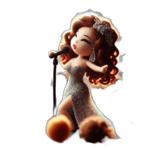 dress, cartoon, concept art, 3d render transparent PNG cut-out