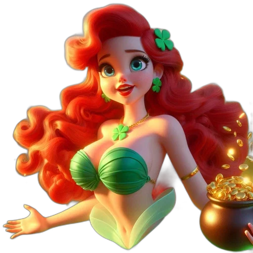 3d render, fantasy art, concept art, cartoon transparent PNG cut-out