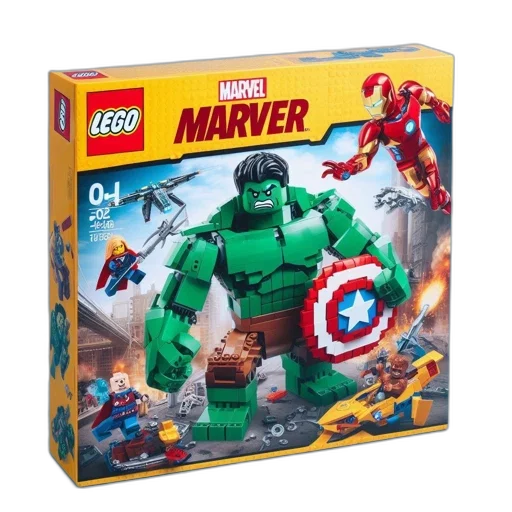 concept art, lego, box, labeled transparent PNG cut-out