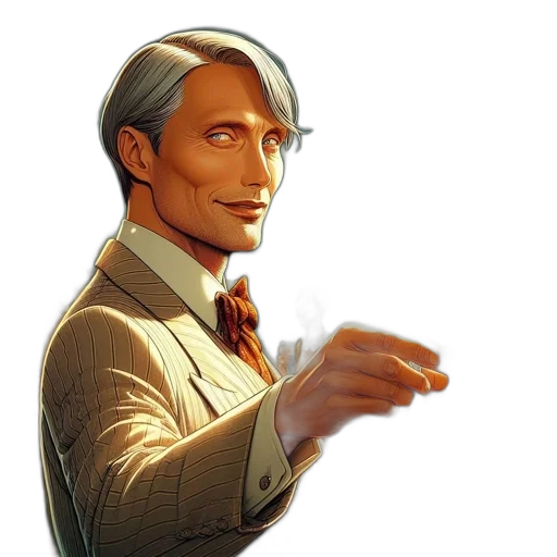 face, staff, robot, jacket transparent PNG cut-out
