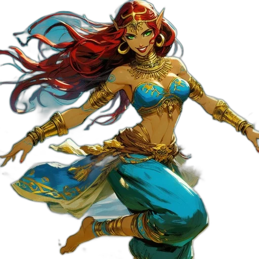 concept art, fantasy art, comic book art, pixel art transparent PNG cut-out