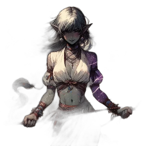 staff, mask, weapon, dress transparent PNG cut-out