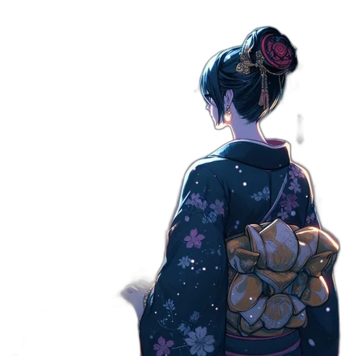 jacket, dress, staff, crown transparent PNG cut-out
