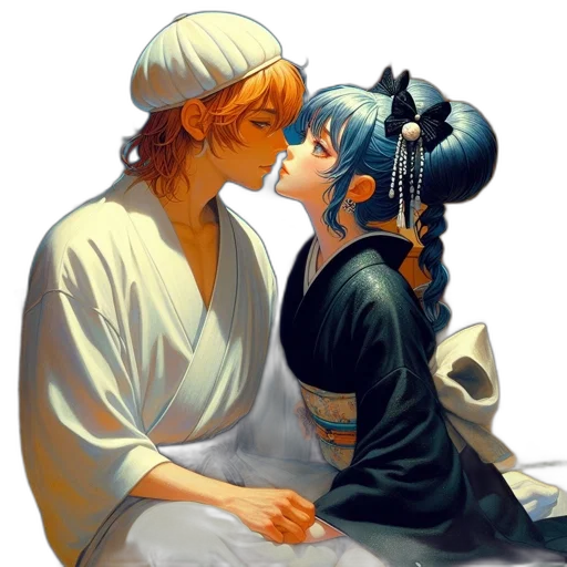 anime, concept art, photorealistic, fantasy art transparent PNG cut-out
