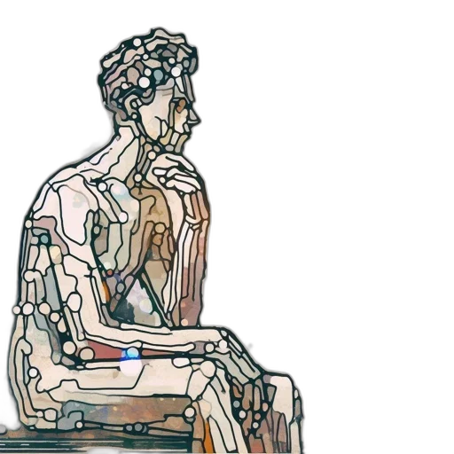 robot, face, furniture, watercolor transparent PNG cut-out