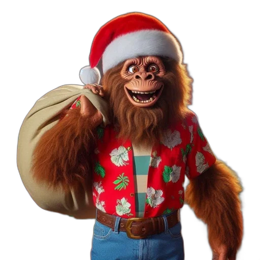 staff, animal, creature, 3d render transparent PNG cut-out