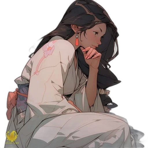 dress, jewelry, crown, face transparent PNG cut-out