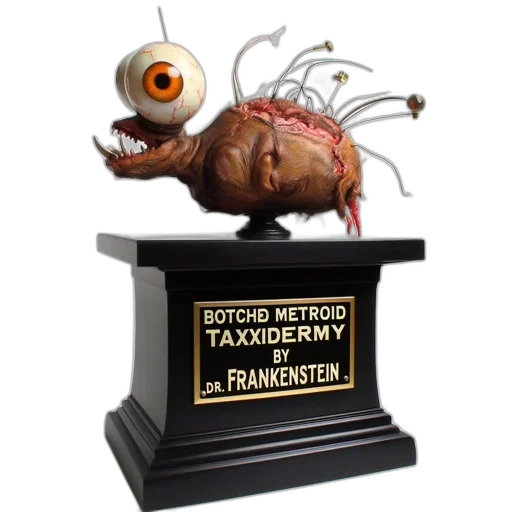 creature, concept art, 3d render, bizarre transparent PNG cut-out