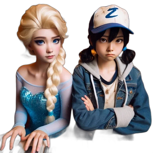 3d render, concept art, photorealistic, cartoon transparent PNG cut-out