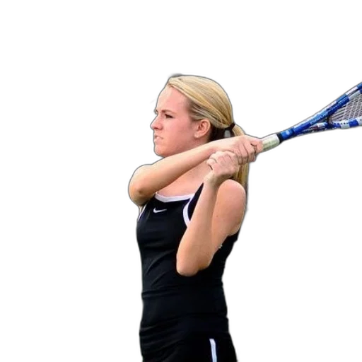staff, female, tennis, player transparent PNG cut-out