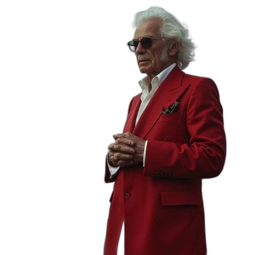 jacket, hair, red, tom transparent PNG cut-out