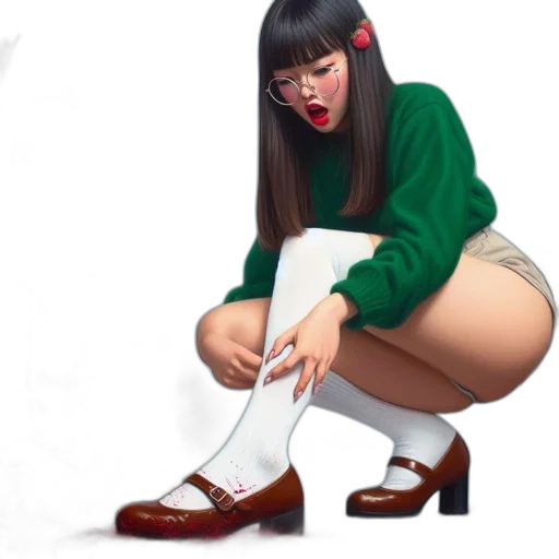 shoes, dress, concept art, photorealistic transparent PNG cut-out